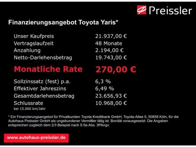 Toyota Yaris Business Hybride