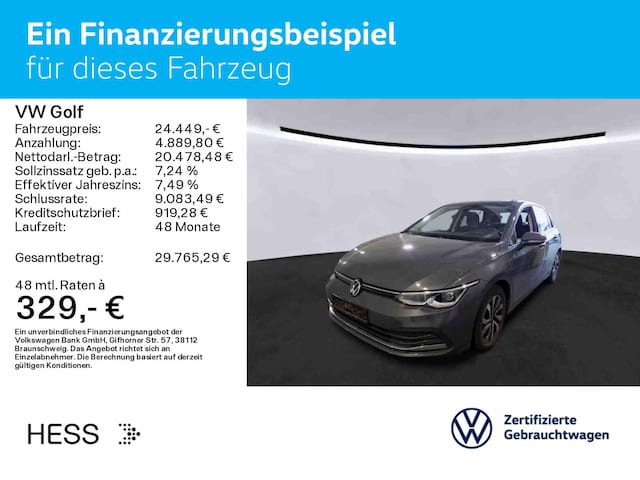 Volkswagen Golf 2.0 TDI DSG Golf VIII IQ.Drive