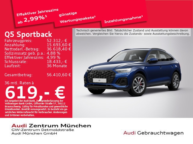 Audi Q5 50 TDI Quattro Sportback