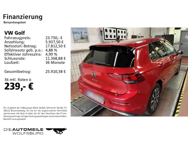 Volkswagen Golf 1.5 TSI Golf VIII