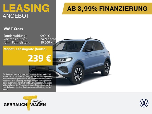 Volkswagen T-Cross 1.0 TSI DSG