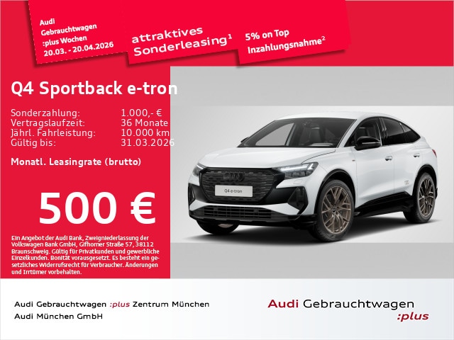Audi Q4 e-tron Sportback