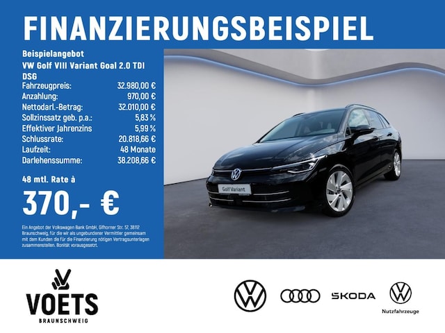 Volkswagen Golf 2.0 TDI DSG Golf VIII Variant