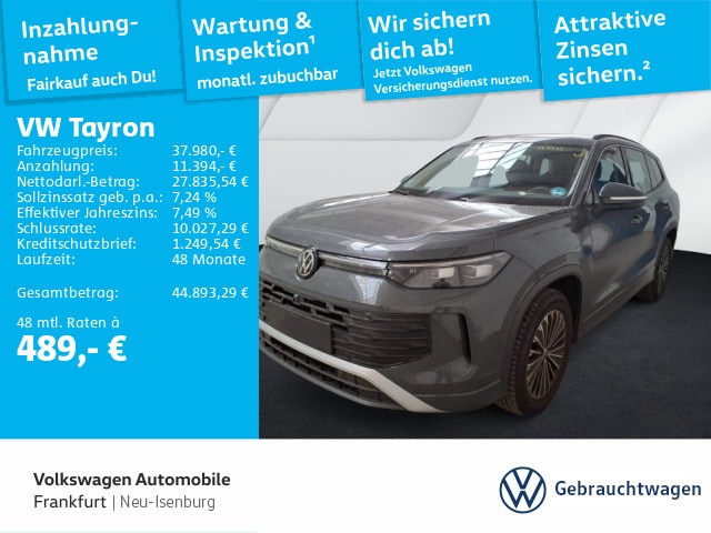 Volkswagen Tayron 1.5 eTSI DSG IQ.Drive Life