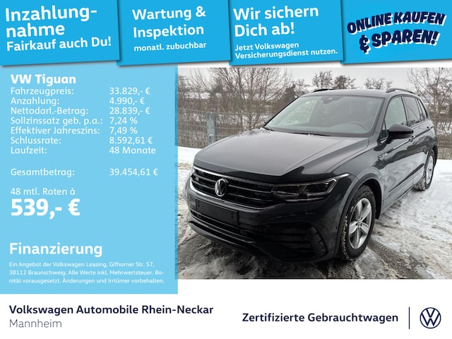 Volkswagen Tiguan 2.0 TDI DSG R-Line