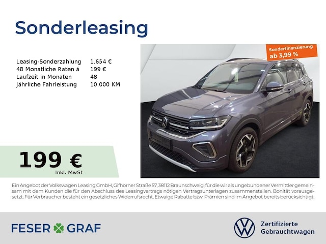 Volkswagen T-Cross 1.5 TSI DSG R-Line