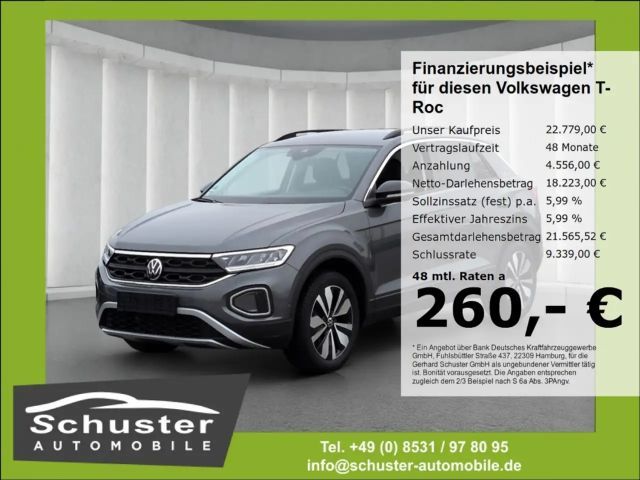 Volkswagen T-Roc GOAL TSI*ACC LED Navi SHZ digCockp VKZ-Erk