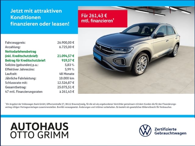 Volkswagen T-Roc 1.5 TSI DSG