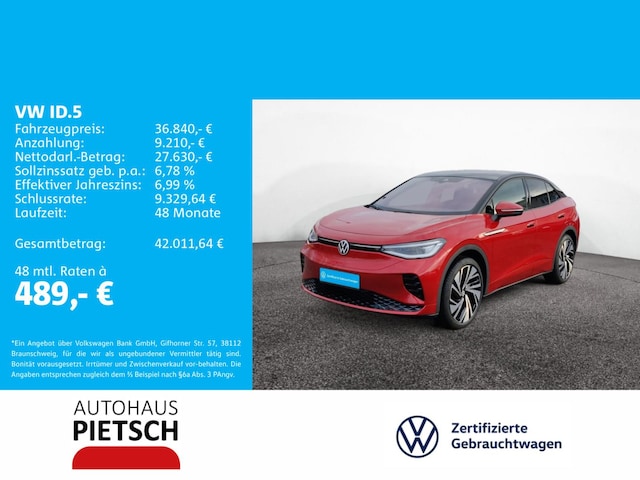 Volkswagen ID.5 4Motion 77 KWh GTX