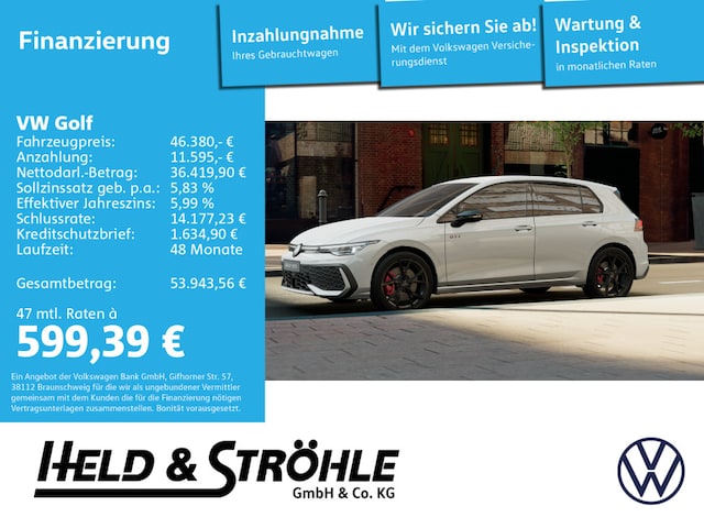 Volkswagen Golf 2.0 TSI DSG GTI