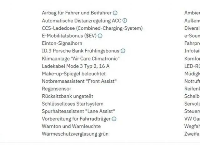 Volkswagen ID.3 Life Performance Pro