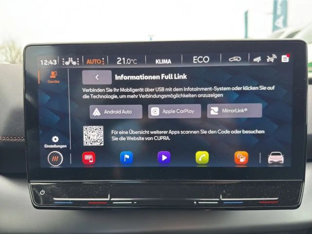 Cupra Born PDC SHZ KAMERA NAVI ACC AKTIVSITZE LED 360°