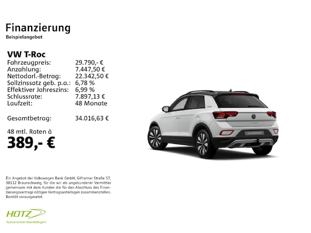 Volkswagen T-Roc 2.0 TDI DSG