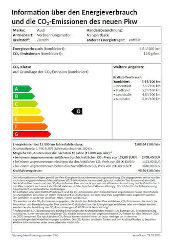 Audi A3 35 TFSI S-Line S-Tronic Sportback