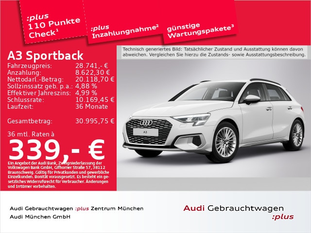 Audi A3 35 TDI S-Tronic Sportback