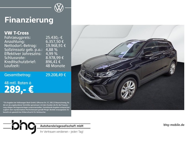 Volkswagen T-Cross 1.0 TSI DSG