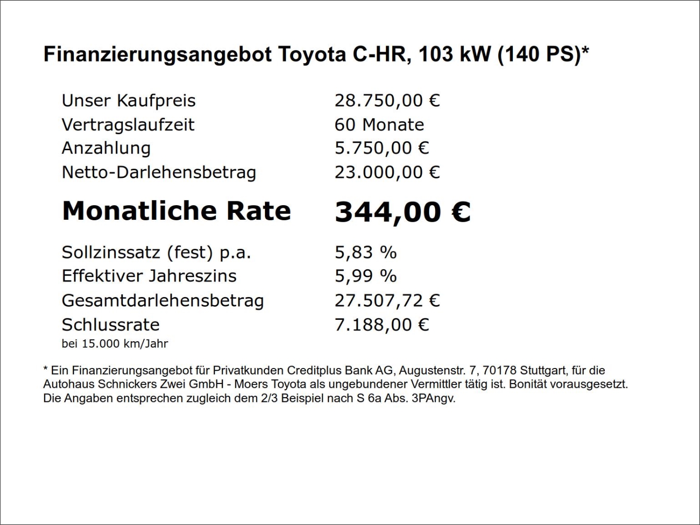 Toyota C-HR 5-deurs Team D Technik