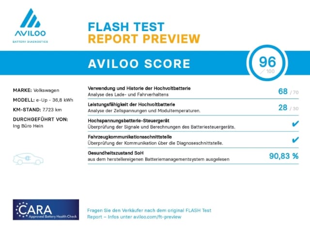 Volkswagen e-up! Edition CCS Tempomat SHZ Rückfahrkam. PDC