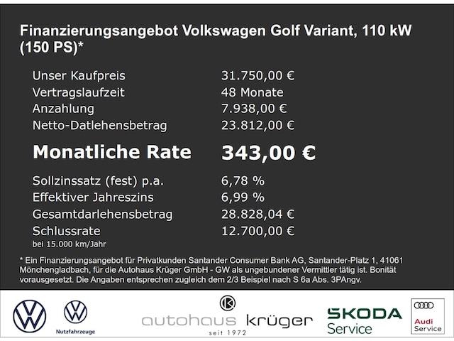 Volkswagen Golf 1.5 eTSI