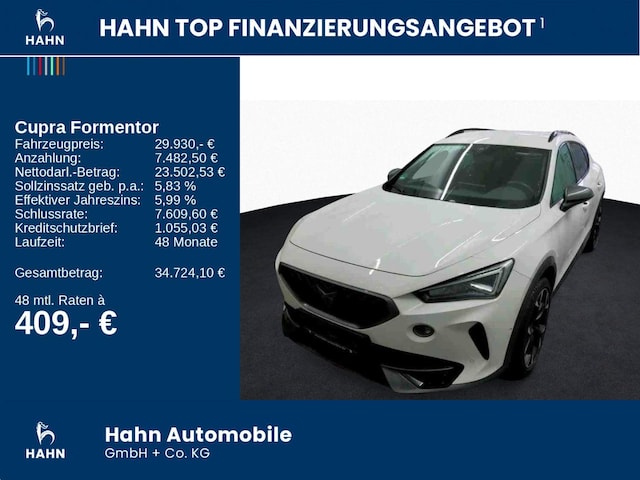 Cupra Formentor 2.0 TSI 4Drive DSG VZ