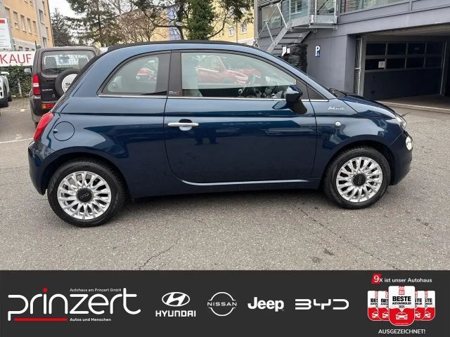 Fiat 500 1.0 MEHV Cabrio "Dolcevita" Komfort-Paket*Navi