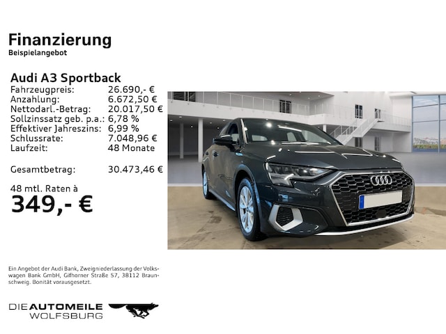 Audi A3 35 TFSI S-Tronic Sportback