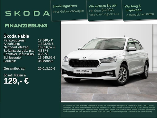 Skoda Fabia 1.0 TSI Selection