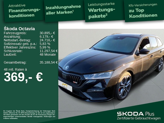 Skoda Octavia 2.0 TSI Combi RS