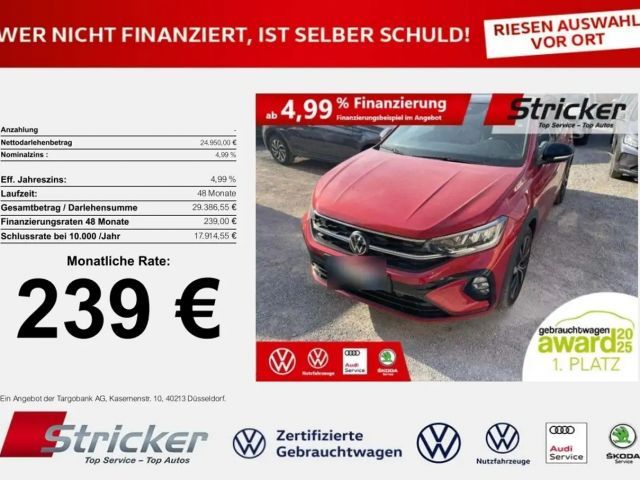 Volkswagen Taigo 1.0 TSI DSG R-Line
