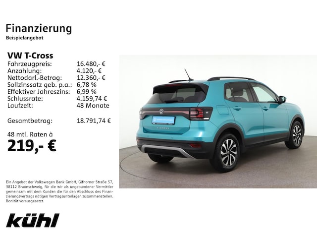 Volkswagen T-Cross 1.0 TSI