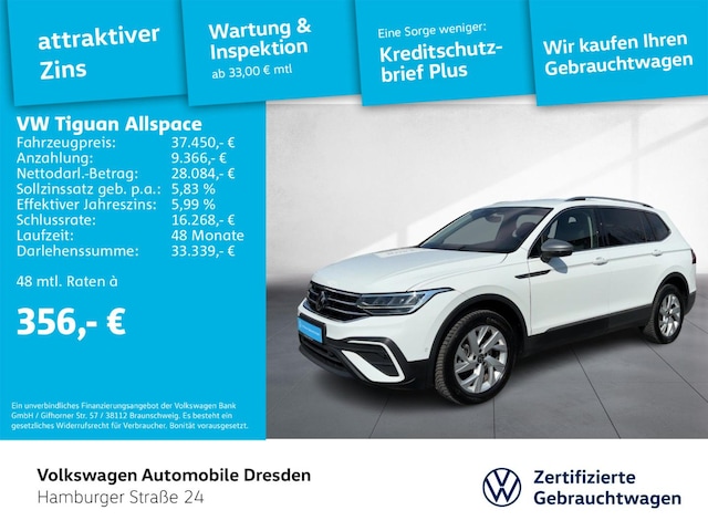 Volkswagen Tiguan 2.0 TDI Allspace DSG Life