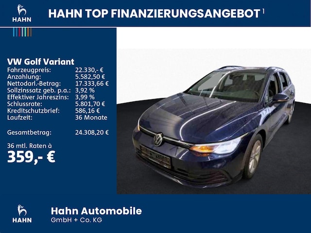 Volkswagen Golf 1.0 TSI Golf VIII Life Variant