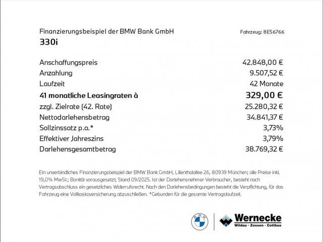 BMW 330 330i M-Sport Sedan