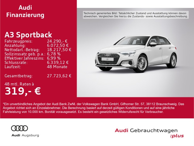 Audi A3 35 TDI S-Tronic Sportback