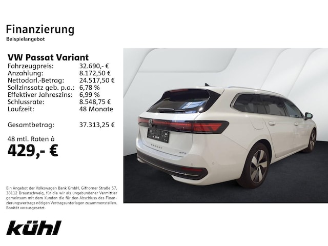 Volkswagen Passat 1.5 eTSI Business DSG Variant