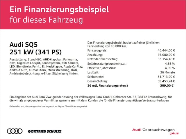Audi SQ5 SUV TDI tiptronic Audi SQ5 SUV