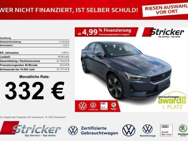 Polestar 2 Long range Pilot Single motor