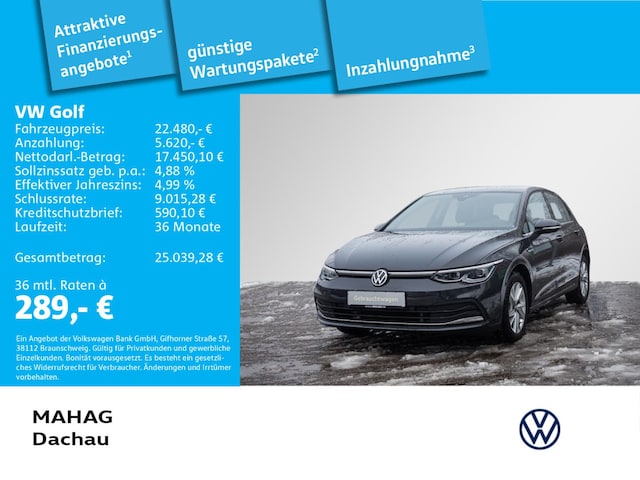 Volkswagen Golf 2.0 TDI Golf VIII Style