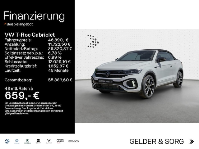 Volkswagen T-Roc 1.5 TSI Cabriolet R-Line Style