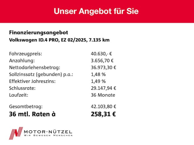 Volkswagen ID.4 Performance Pro