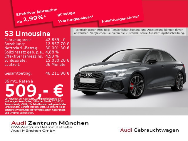 Audi S3 Quattro S-Tronic Sedan