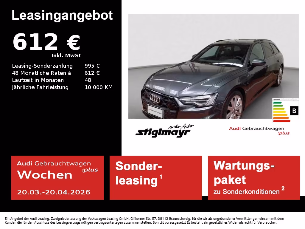 Audi A6 Avant Hybride Quattro S-Line