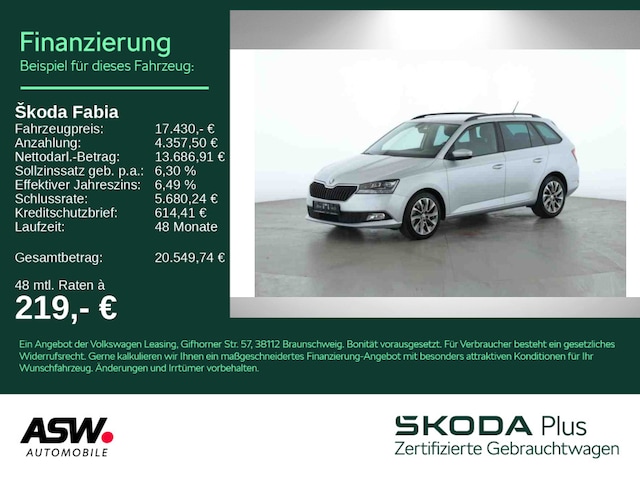 Skoda Fabia 1.0 TSI Best Clever Combi