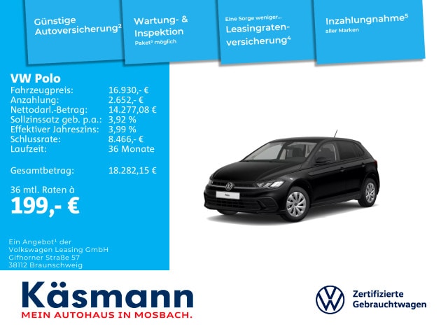Volkswagen Polo 1.0 TSI DSG Life
