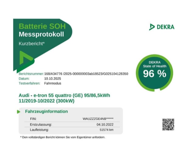 Audi e-tron 55 Quattro