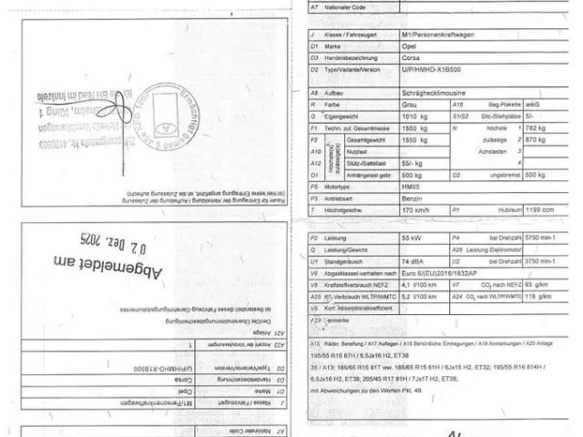 Opel Corsa Business Edition