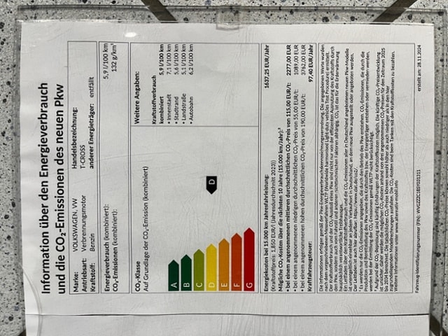 Volkswagen T-Cross 1.0 TSI