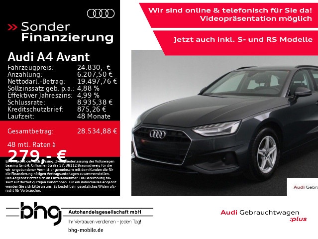Audi A4 35 TDI Avant S-Tronic