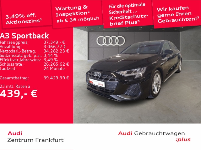Audi A3 35 TDI S-Line S-Tronic Sportback