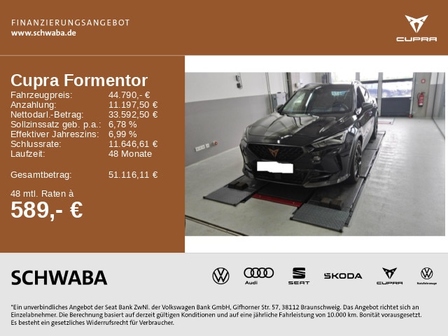 Cupra Formentor 2.5 TSI VZ5
